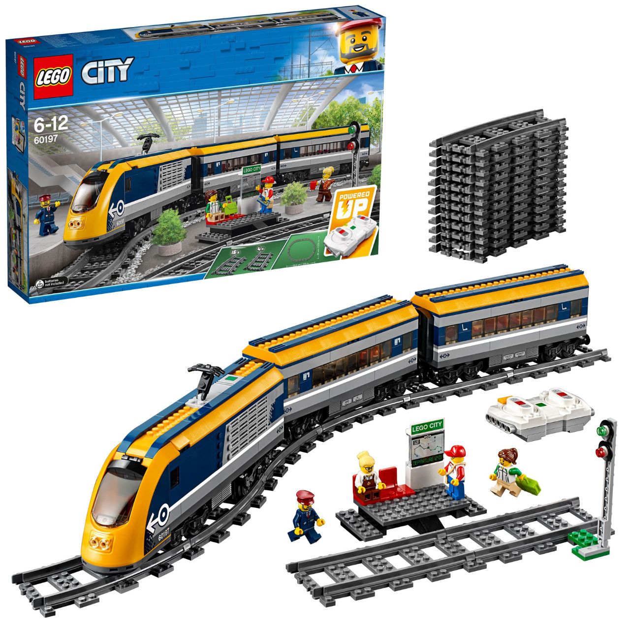 LEGO City 60197 - Treno passeggeri - Giocheria Aldeghi
